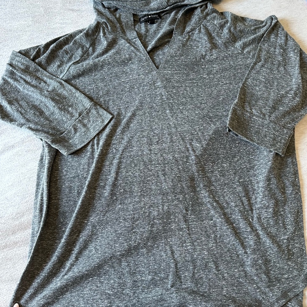 EUC 3X Derek Hearts Hoodie Shirt